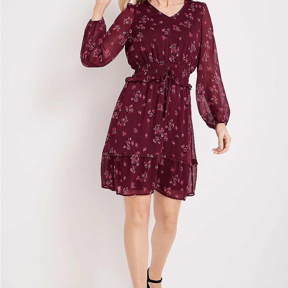 Floral Smock Dress